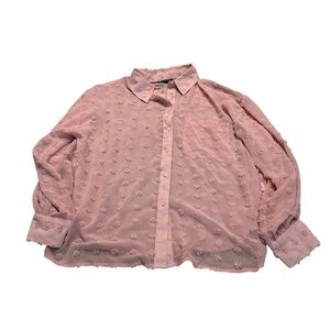 ASOS sheer button down